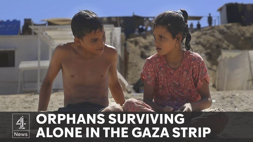 Surviving war: A day in the life of one of Gaza's 20,000 new orphans